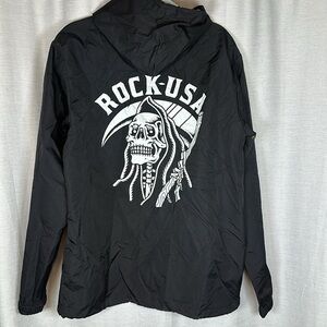 ROCK-USA RAIN COAT SIZE(L)